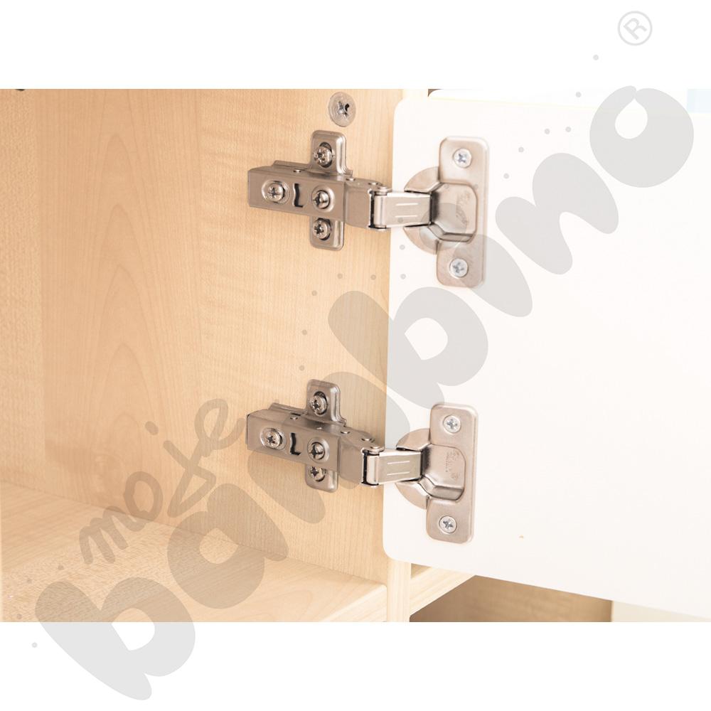 Drzwi do szatni Kropla małe - różowe 