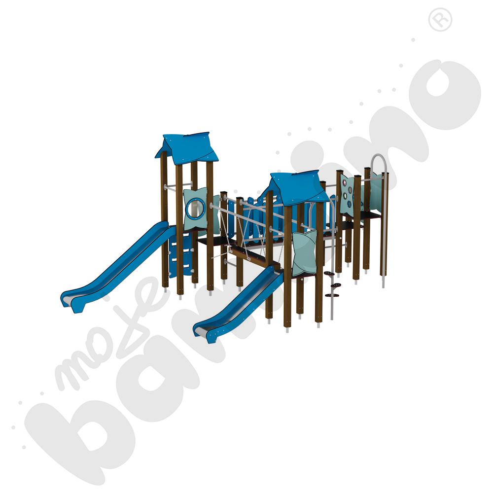 Zestaw Urbi 8, słupy drewniane B