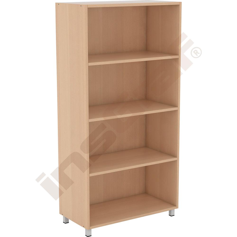 INLAND vysoký regál se 3 policemi