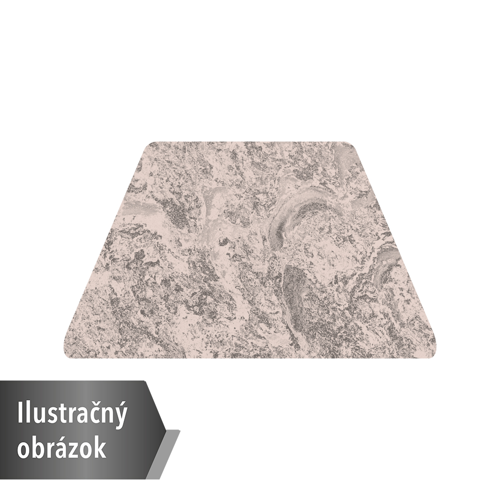 Tichý stôl Plus lichobežníkový