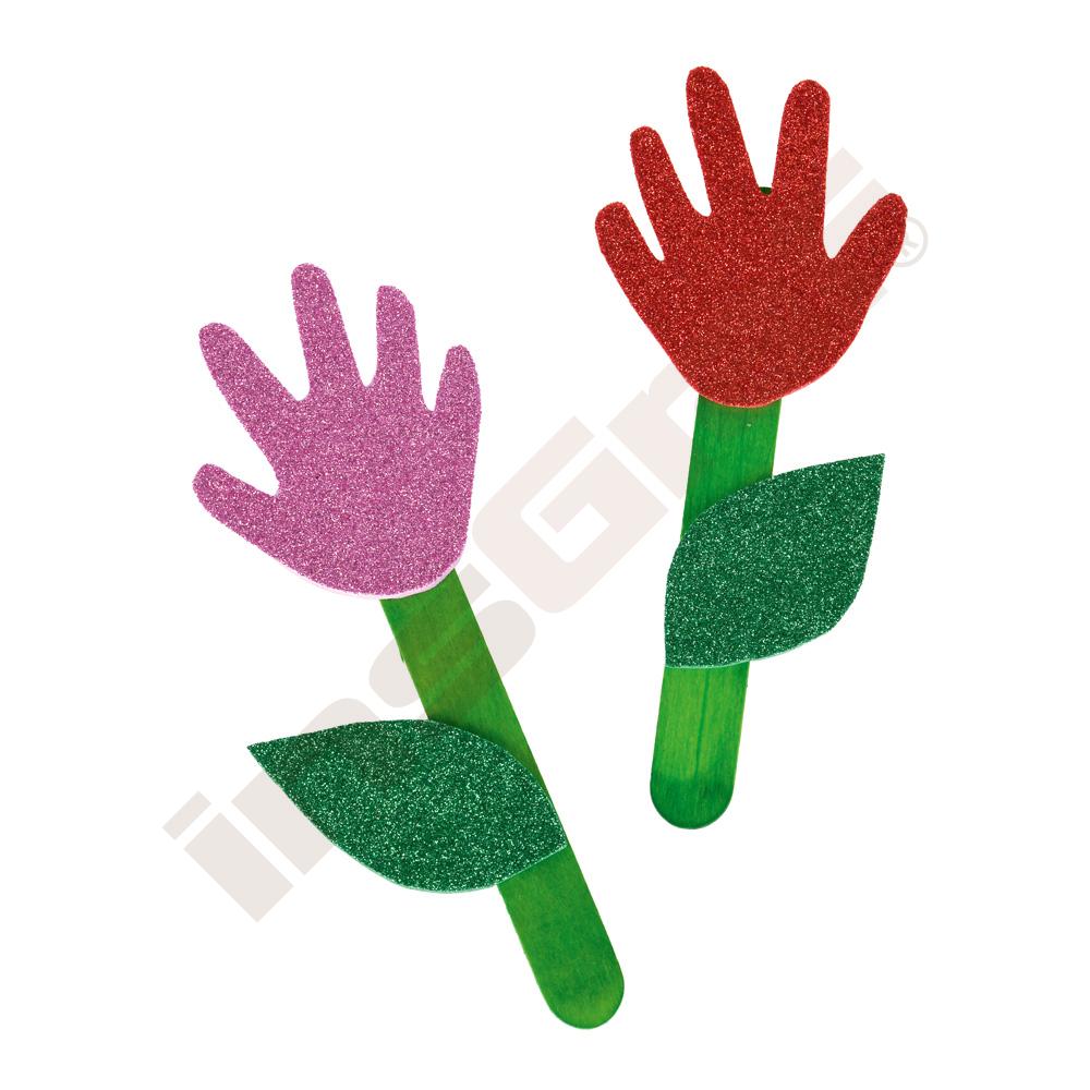 Bunte Blumen - Händchen
