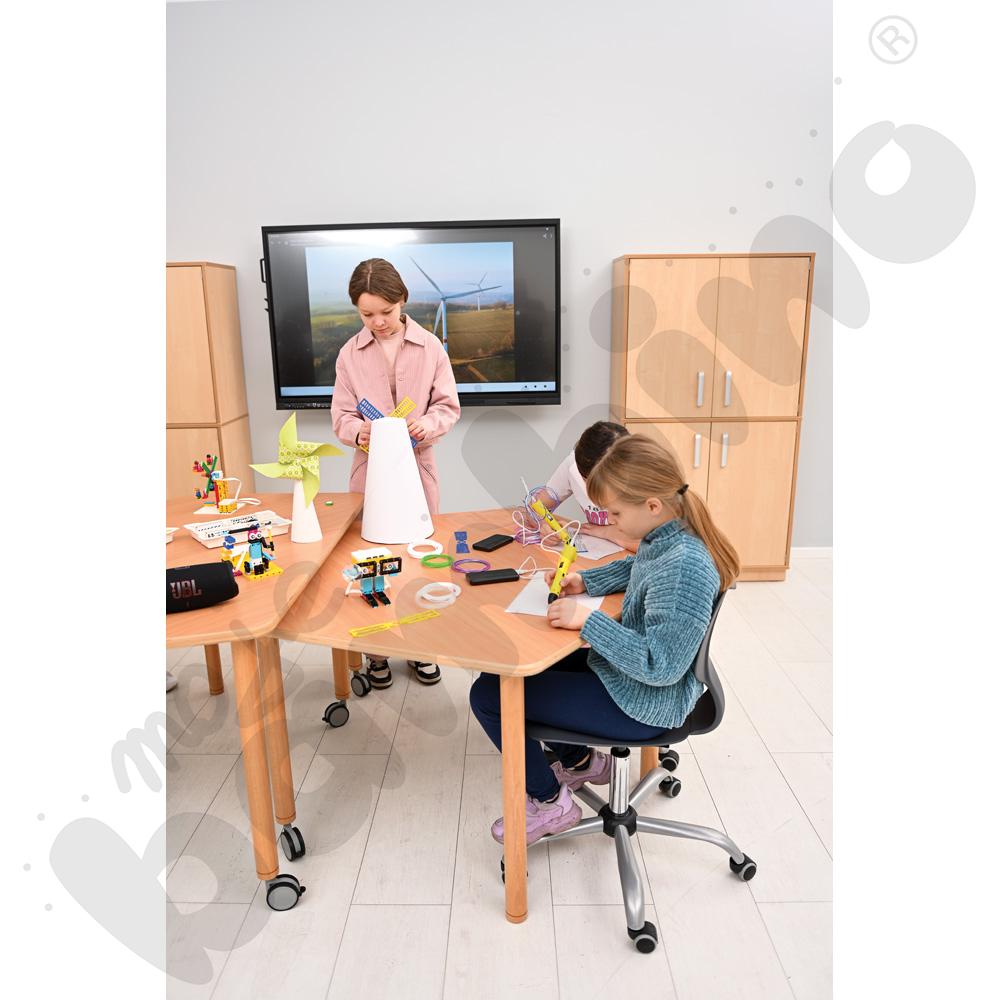 Blat Flexi pięciokątny mały - buk