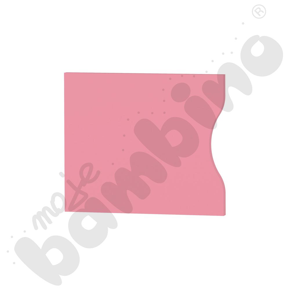 Drzwiczki Feria różowe laminowane, cichy domyk