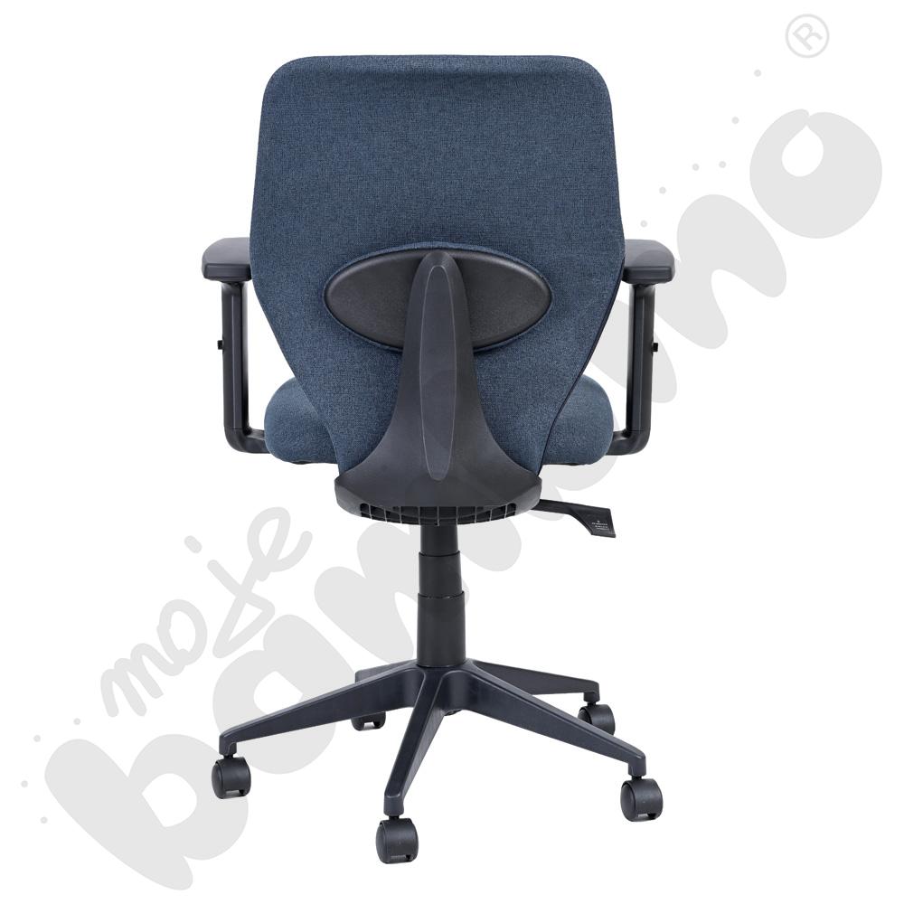 Krzesło obrotowe Milo granatowe