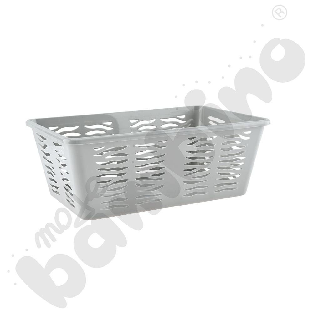 Koszyk Zebra, wys. 11 cm szary