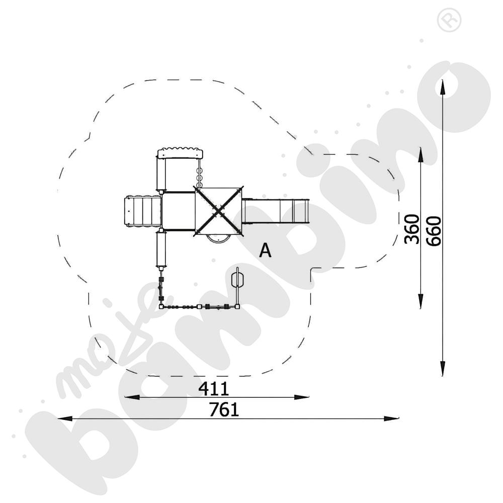 Quadro Simple 1254, metal