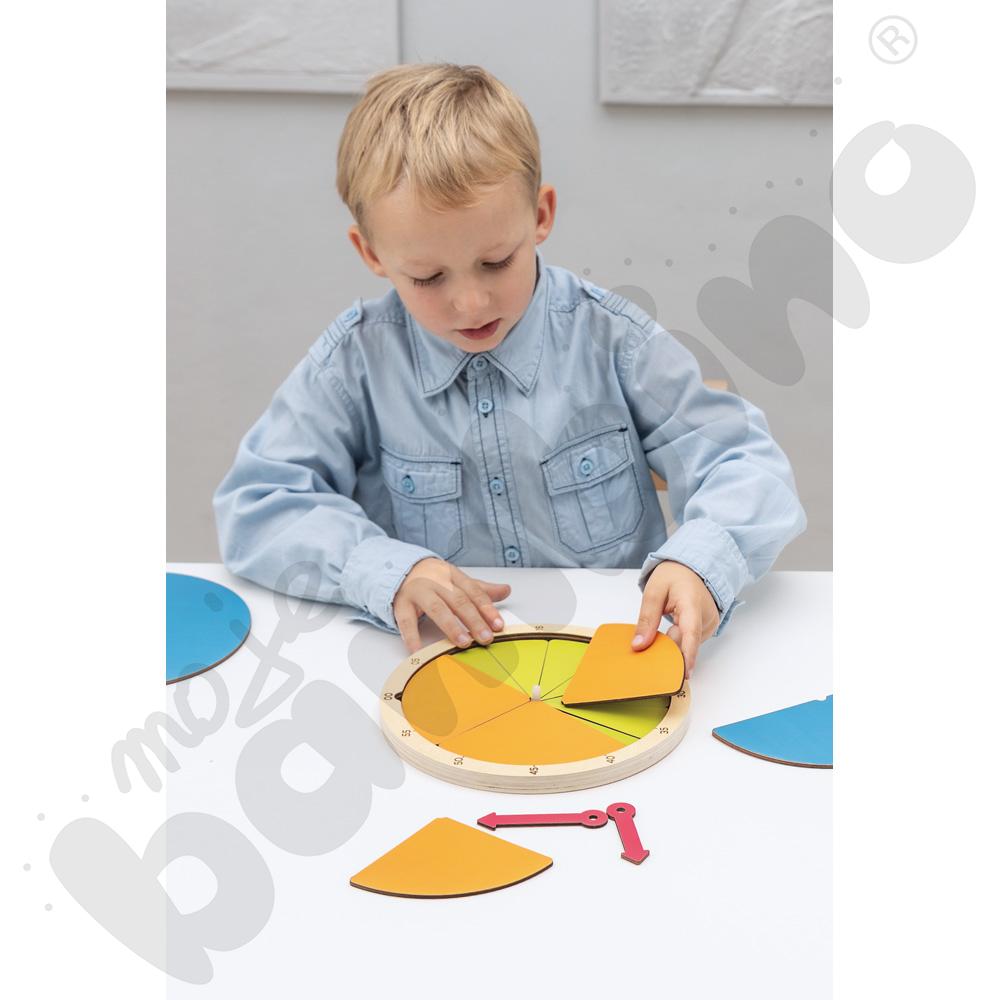 Zbudujmy czas - zegar do nauki