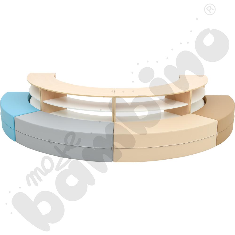 Quadro - zestaw 153, skrzynia klon jasny