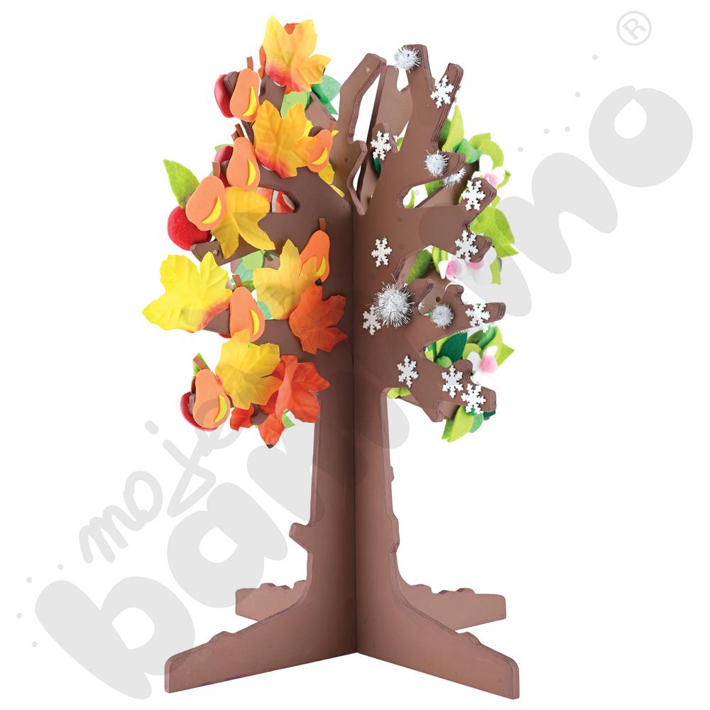 Drzewo do ozdabiania Cztery pory roku, małe