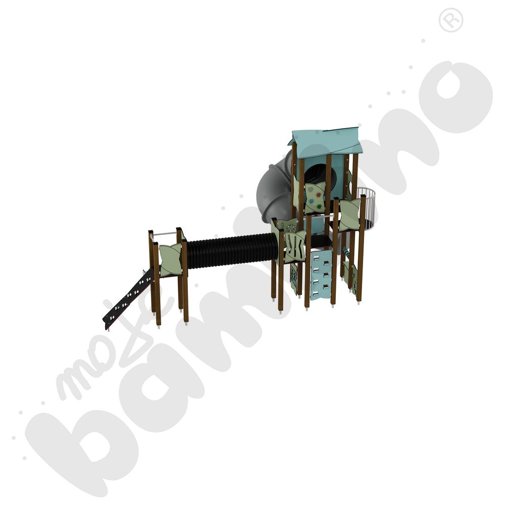 Zestaw Urbi 13, słupy drewniane C