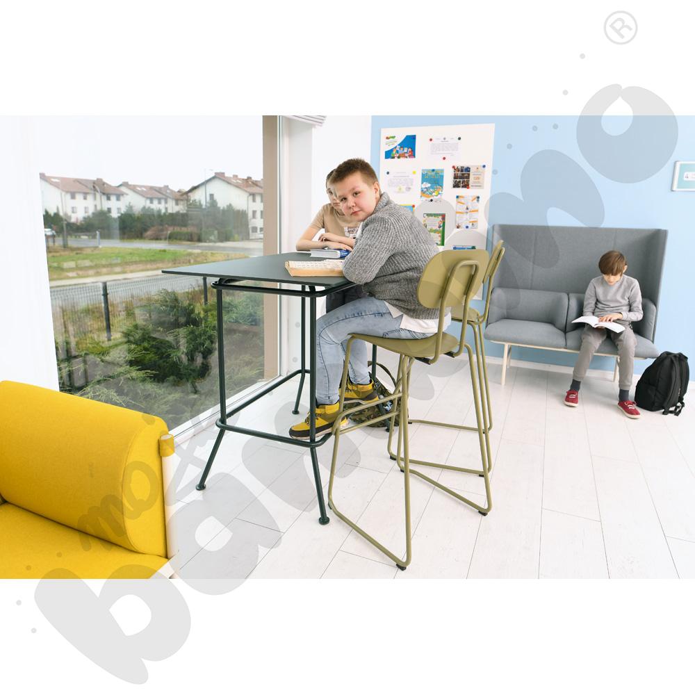 Hoker wysoki New School oliwka