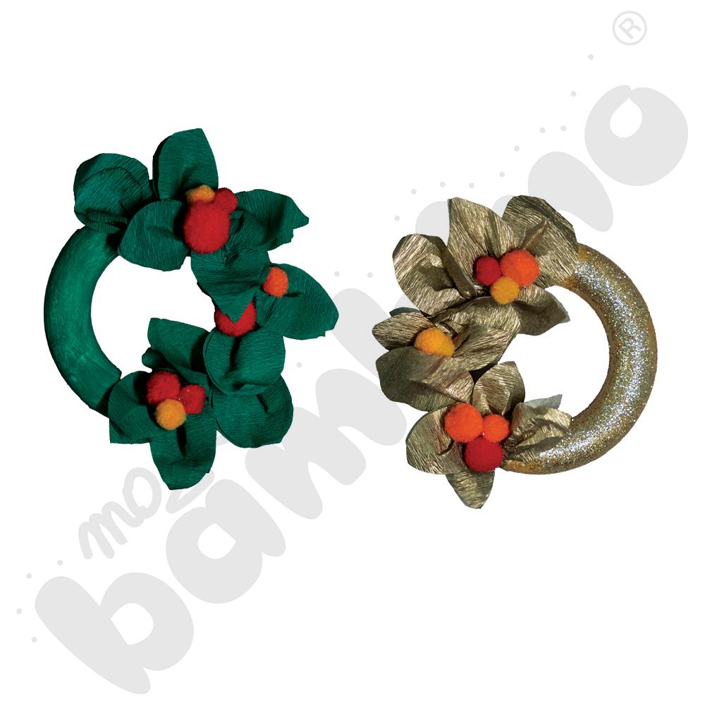 Obręcze styropianowe, śr. 12,5 cm, 17 szt.