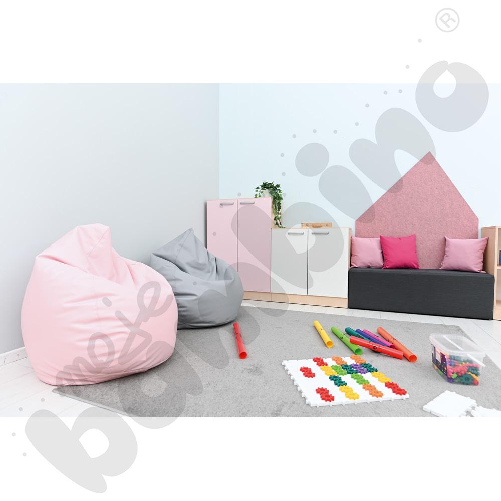 Gruszka mała jasnoróżowy pastel - MED