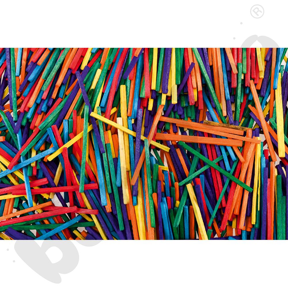 Patyczki kolorowe 5 cm, 1000 szt.