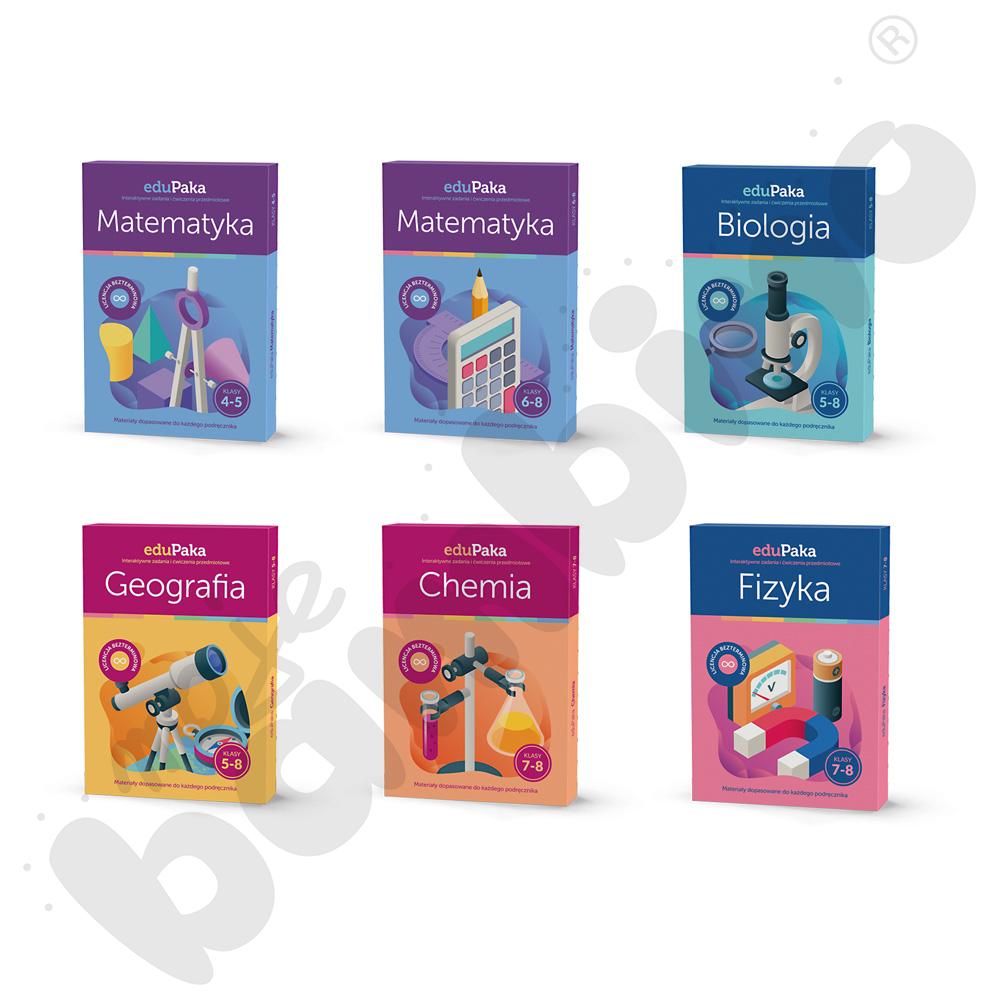 eduPaka – zestaw matematyczno-przyrodniczy kl. 4-8