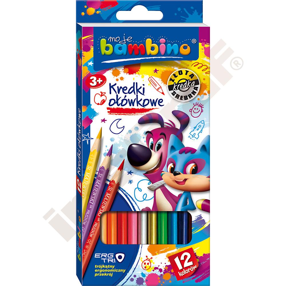 Farbičky Bambino 12