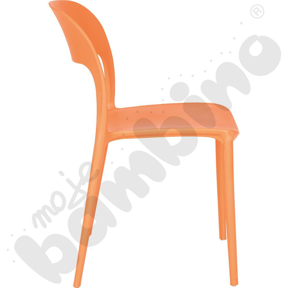 Krzesło Felix pomarańczowe