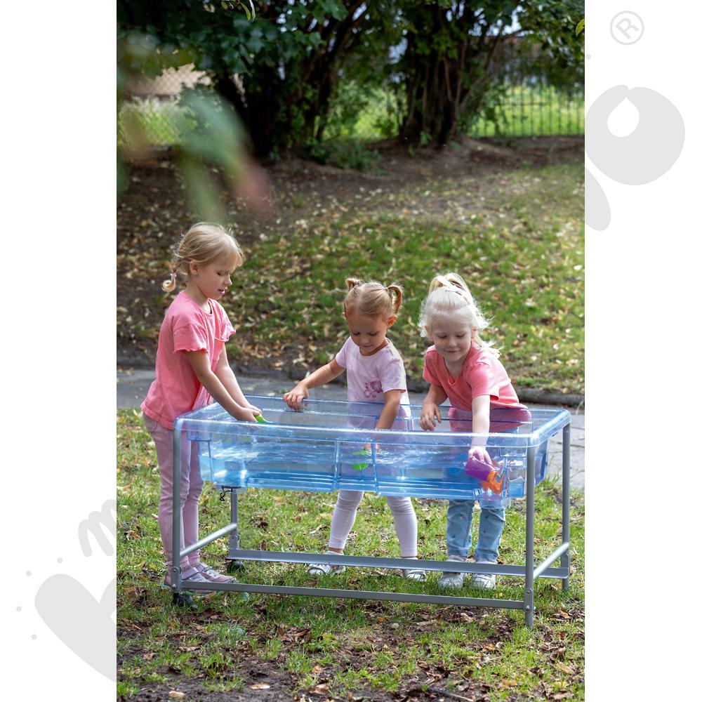 Mobilna kuweta do zabaw z piaskiem i wodą