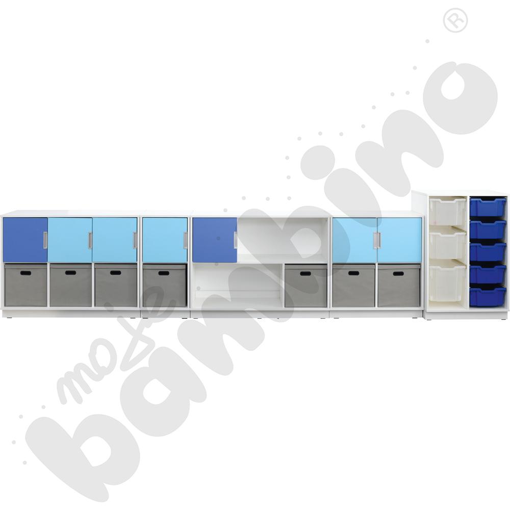 Quadro - zestaw 108, 90 st., biała skrzynia