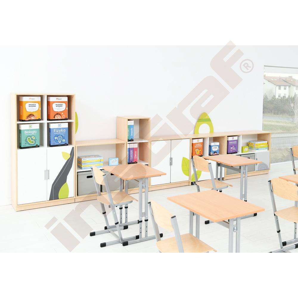 Quadro - zostava Flóra 90 st., tiché zatváranie, korpus javor