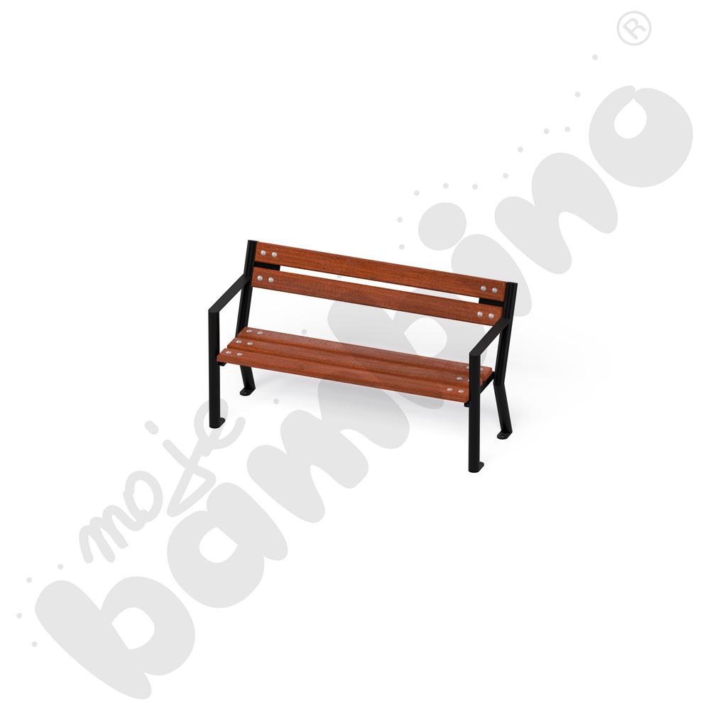 Ławka dziecięca Śmiałek, mahoń