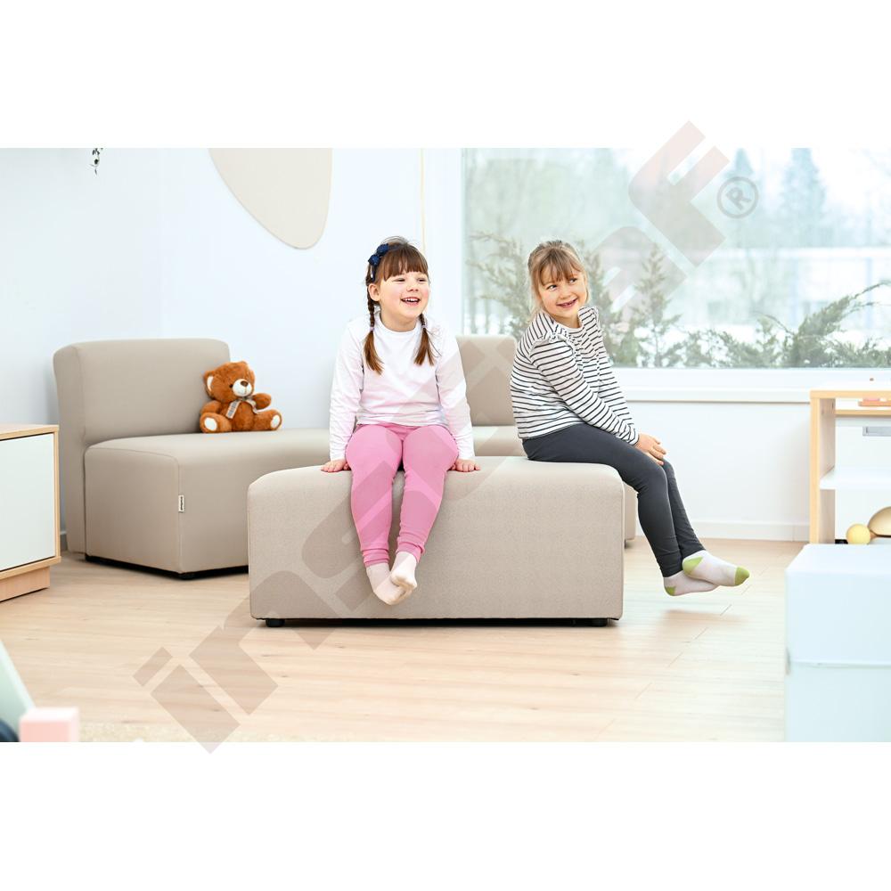 Sedadlo s opierkou Modern One - béžové