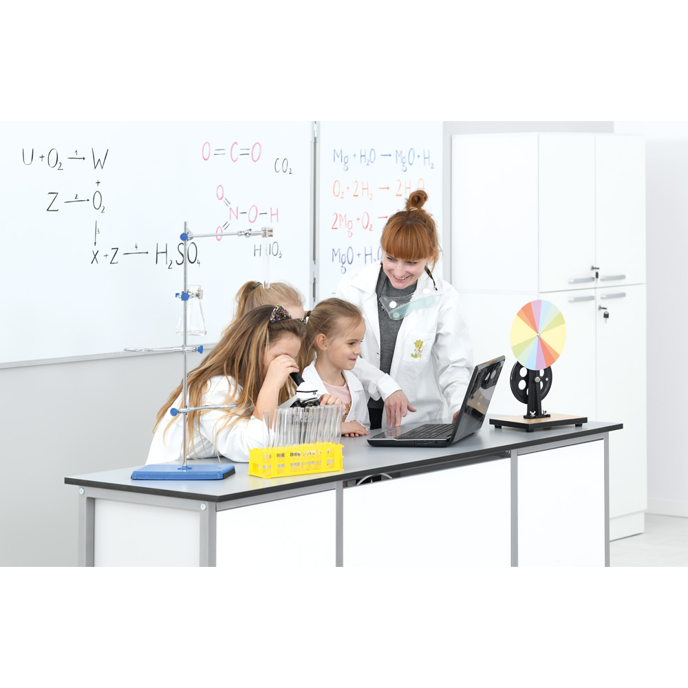 Laboratórny stôl LAB HPL, sivý - základná verzia