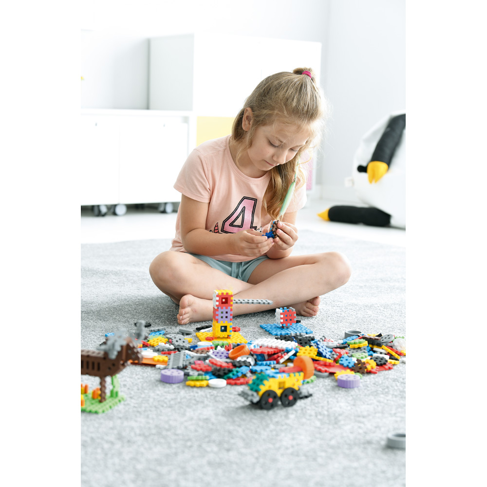 Mini oplátky sada Konstruktor expert, 501 dielov