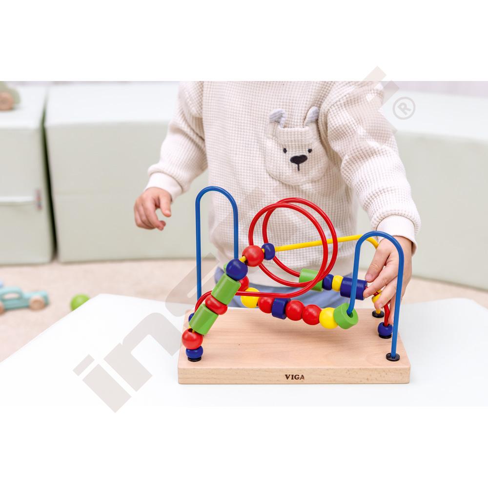 Dřevěný labyrint 