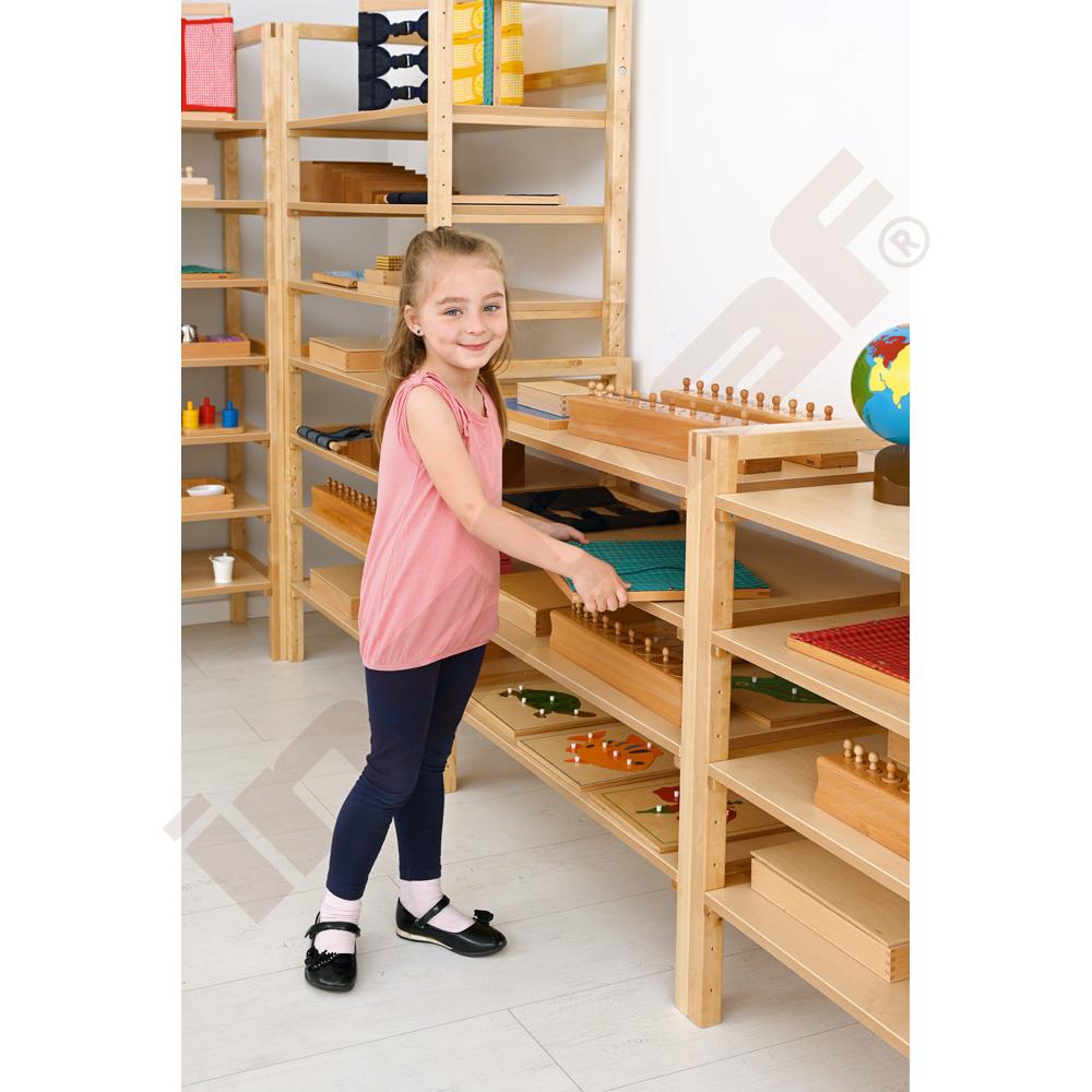 Regál Flexi na edukační pomůcky