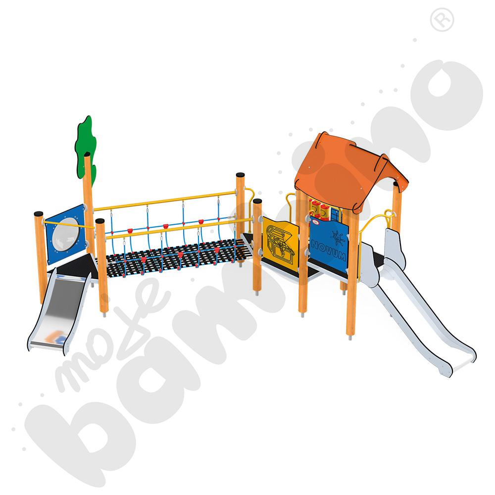 Orbis - zestaw 11373, drewniane słupy