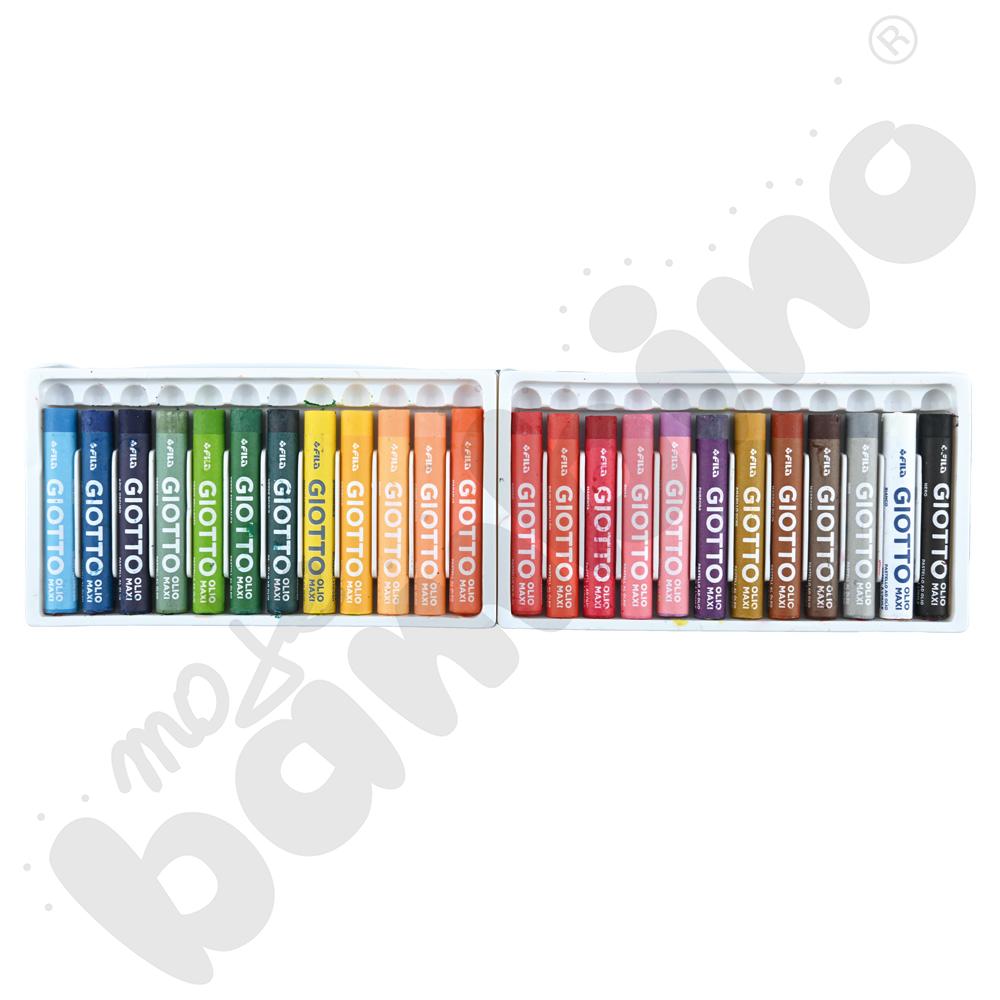 Pastele olejne 24 kolory