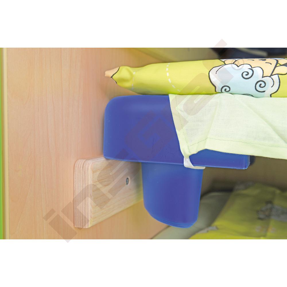 Skříň na lehátka  501001 - laminovaná dvířka zelená 