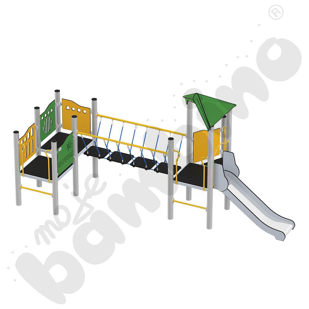 Orbis - wieża 13, metalowe słupy