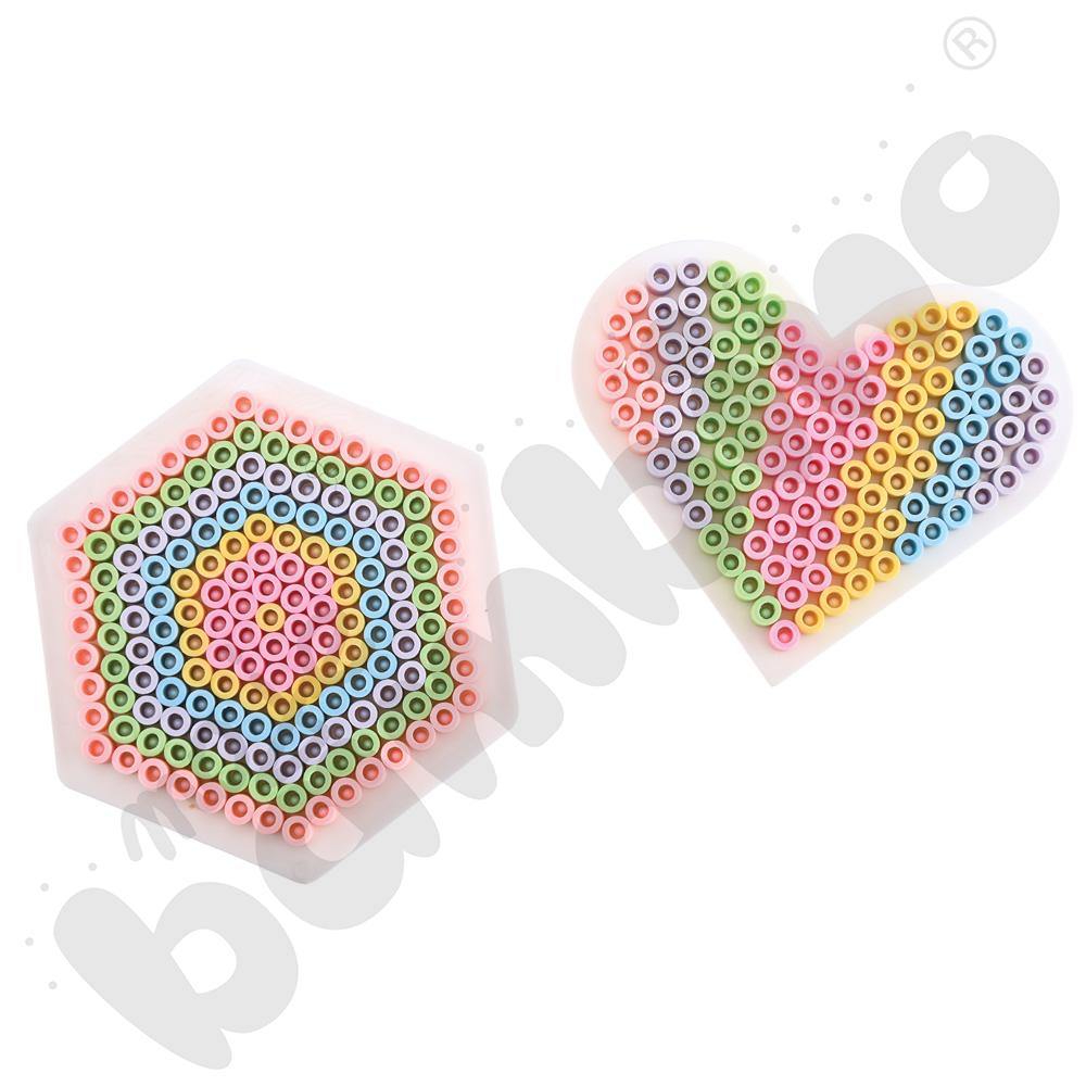 Koraliki NABBI MIDI BIO do prasowanek, 30000 szt. + podkładki