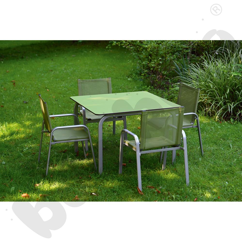Zestaw ogrodowy - stół i krzesła