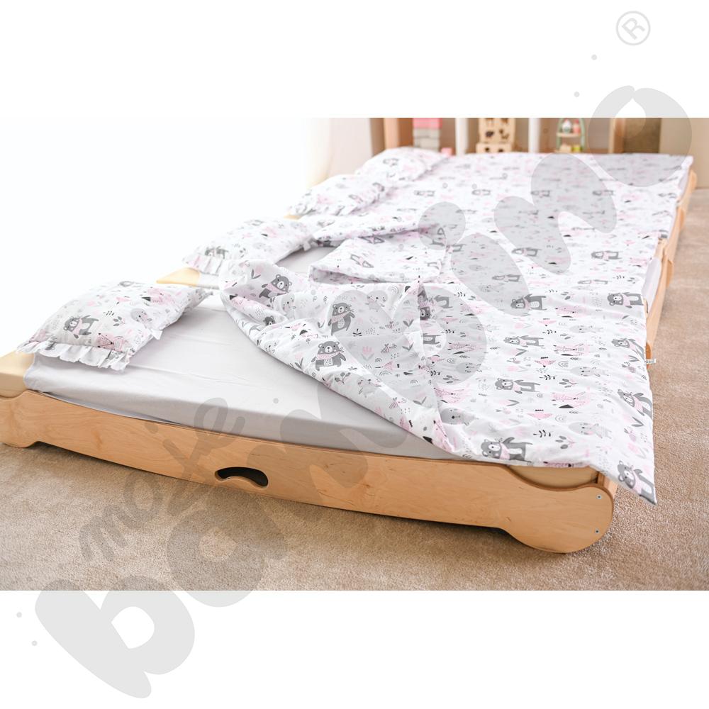 Łóżeczko Śpioszek z materacem