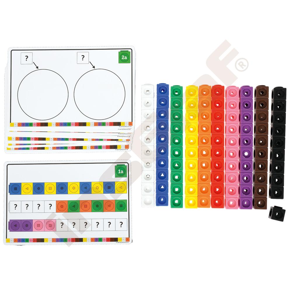 Matematické kostky a karty 
