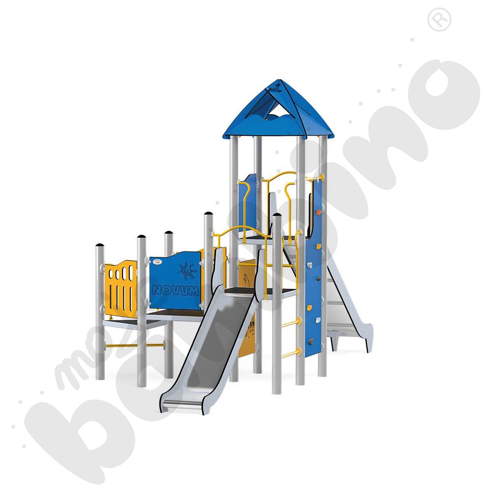 Orbis - wieża 17, metalowe słupy