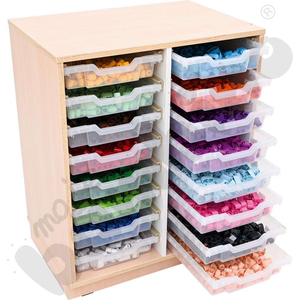 Szafka z klockami Botzees Wall - 2400 klocków