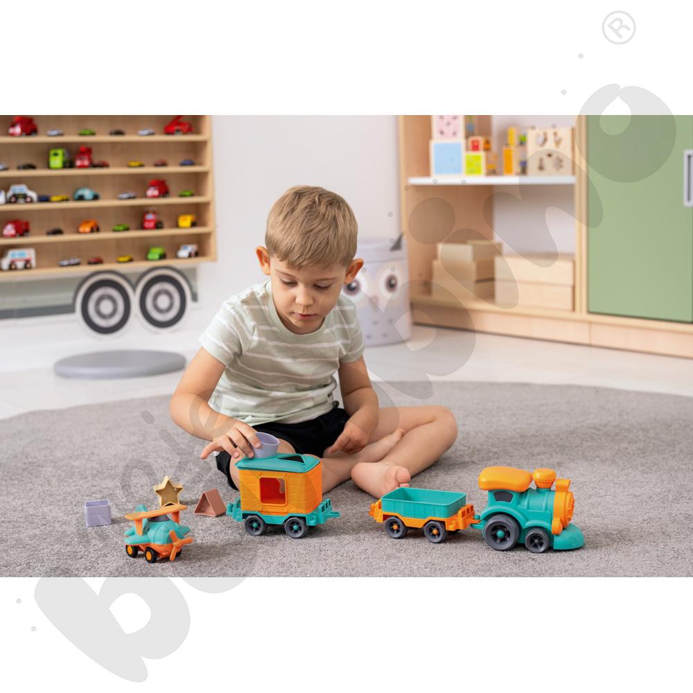 Pociąg z sorterem BIO