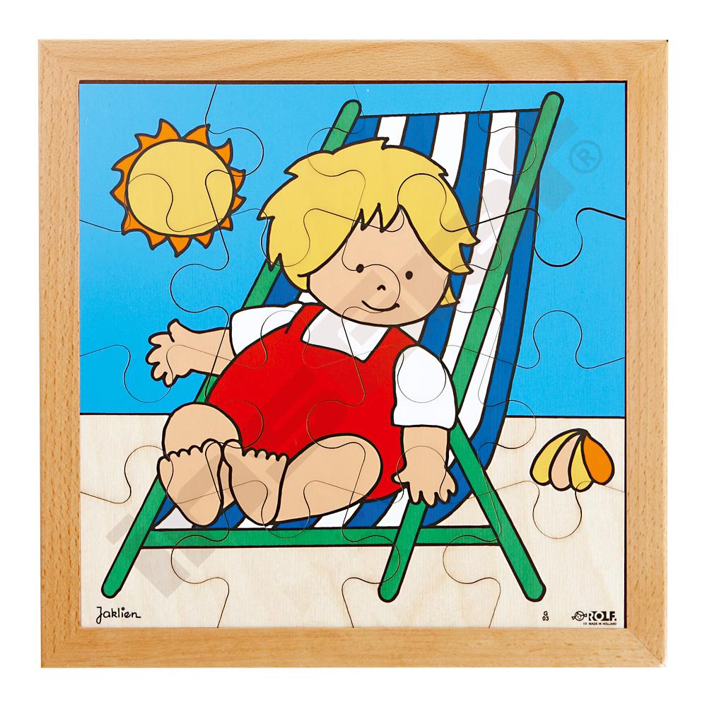 Puzzle roční období - léto