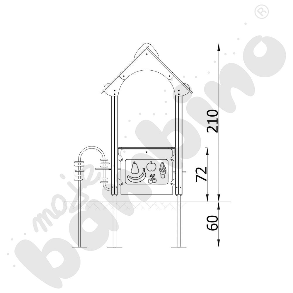 Quadro Baby - mini domek