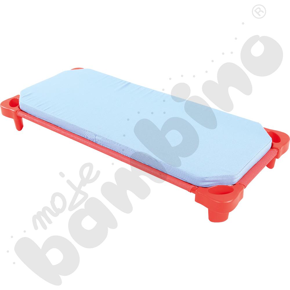 Łóżeczko przedszkolne czerwone