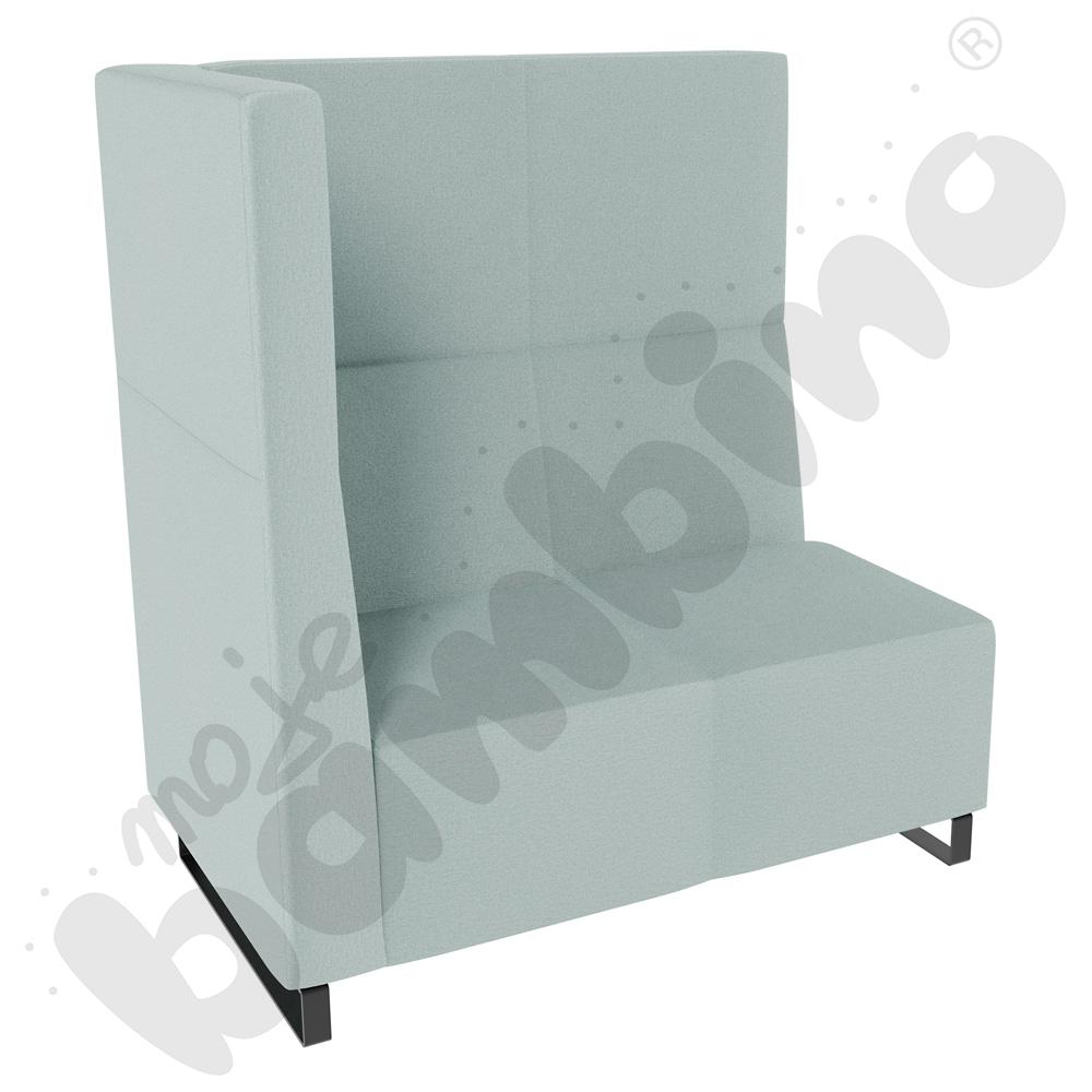 Sofa Universum 2-os. wys. 133 cm, bok średni lewy, tkanina KG02