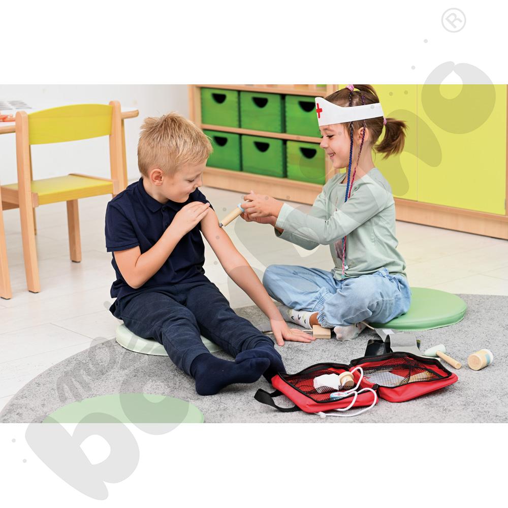 Zestaw małego medyka - drewniany