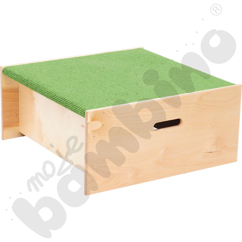 Podest kwadrat, wys. 30 cm - jasnozielony