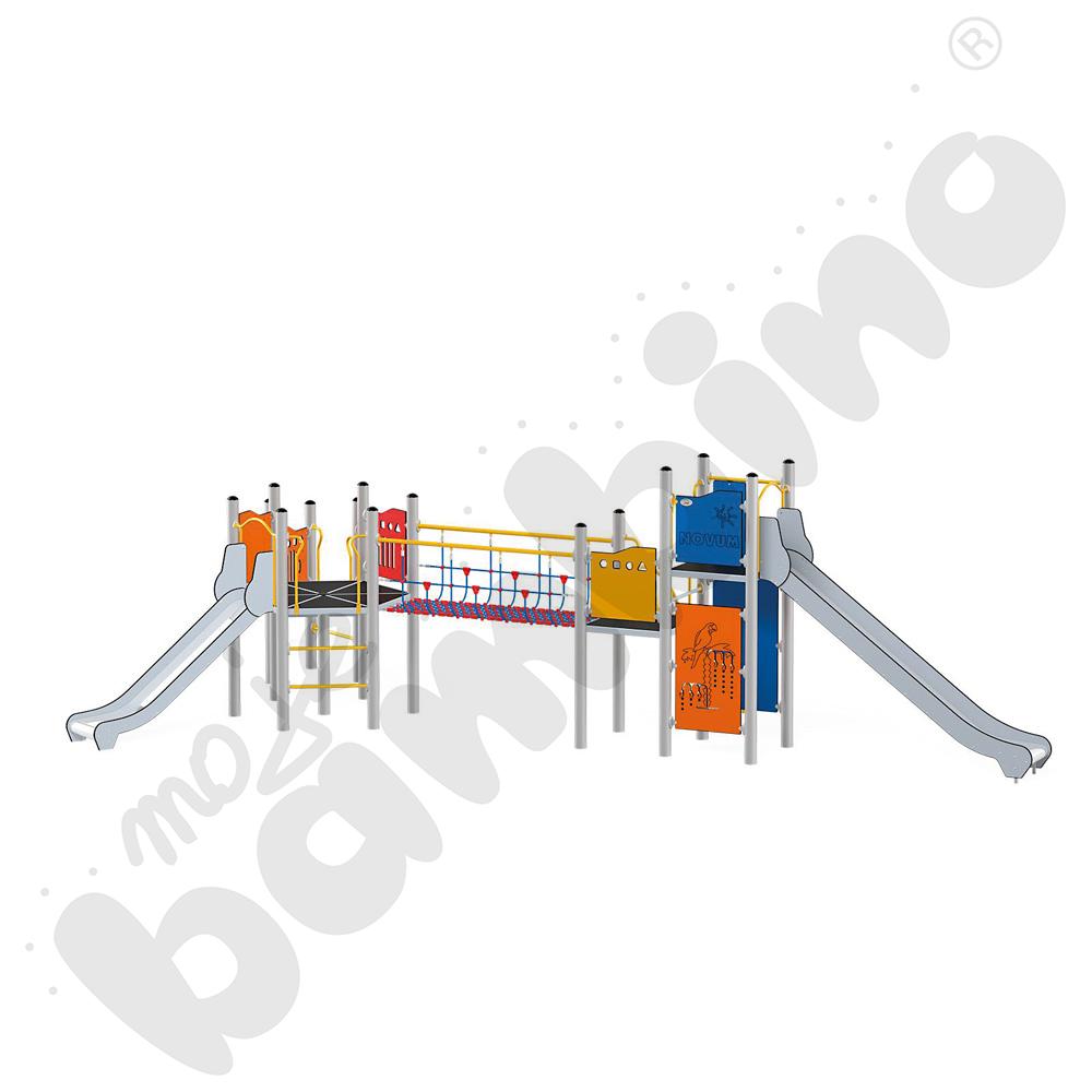 Orbis - platforma 10, metalowe słupy