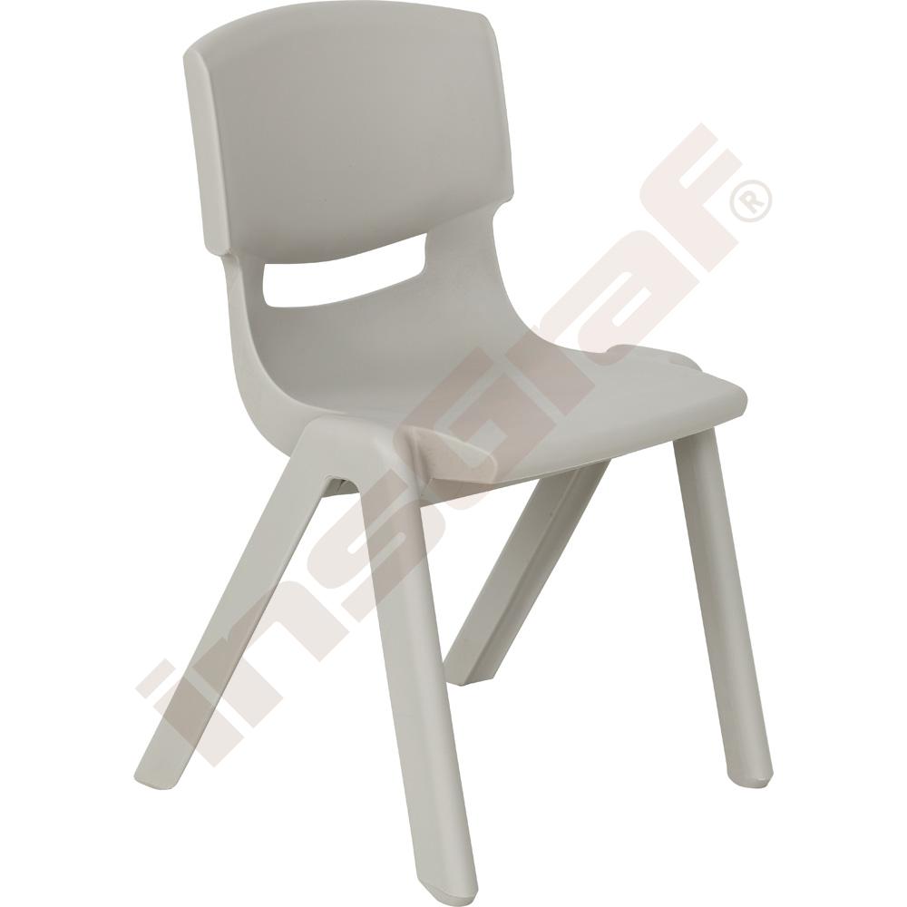 Židle Dumi, vel. 2 - výška 31 cm - ke stolům 53 cm - šedobéžová