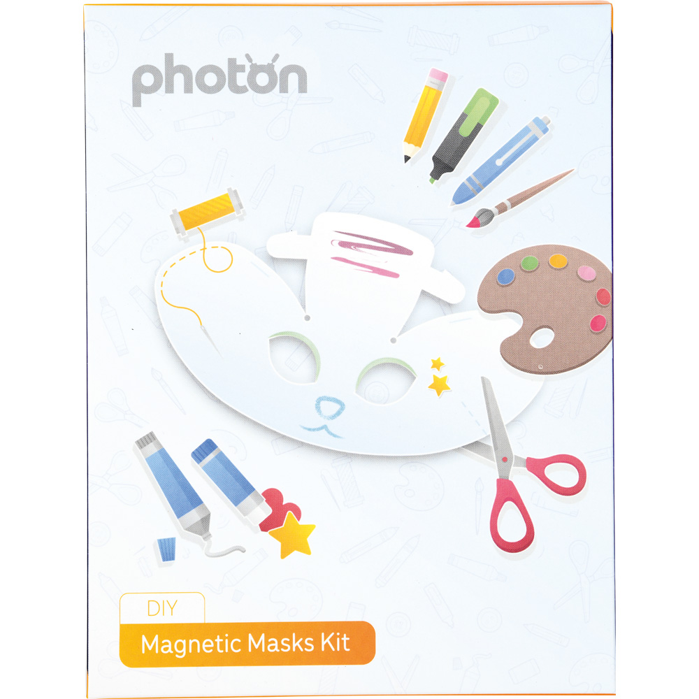 Magnetické masky DIY pre personalizáciu robota Photon  